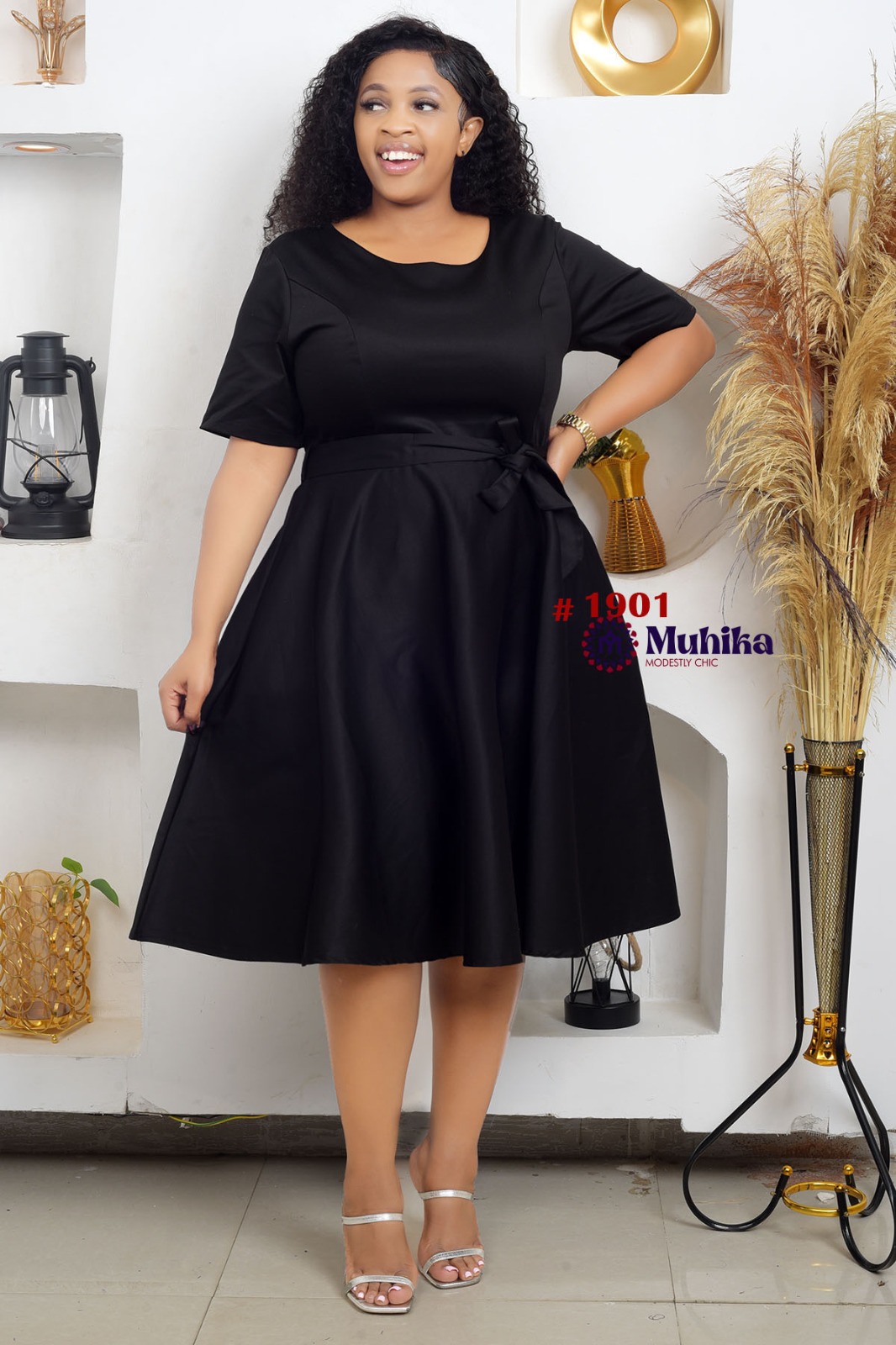 Black Cotton Dresses for Ladies: Casual, Midi and Elegant Styles