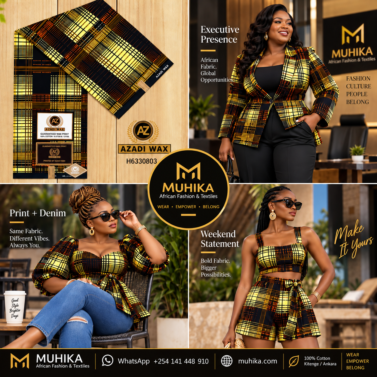 H6330803 Kitenge Fabric | African Print Fabric