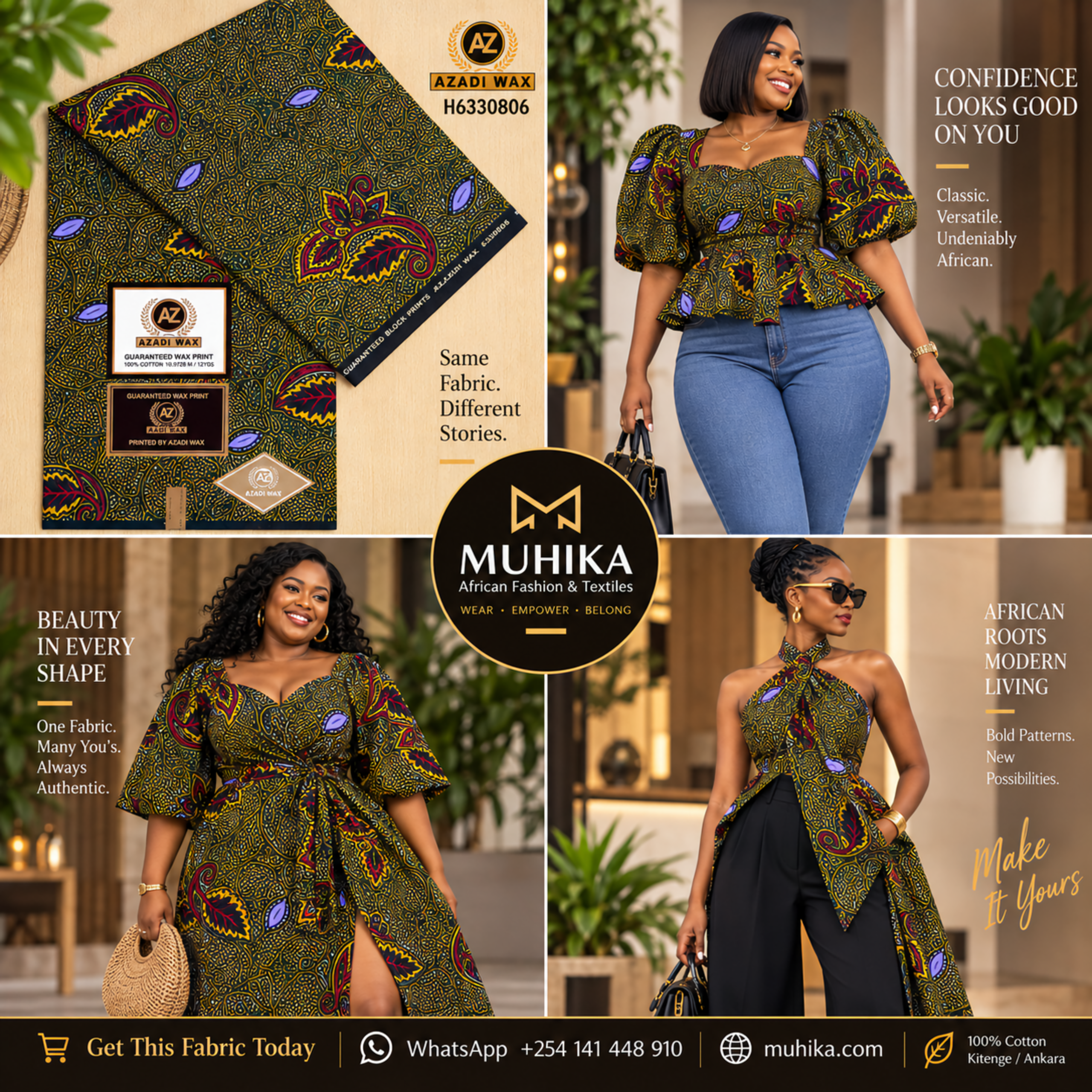 Muhika African fashion and textiles